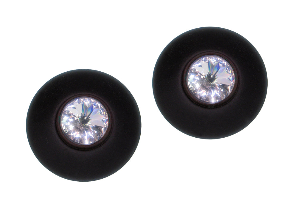 Circle and Stone Earrings | Erica Zap Designs