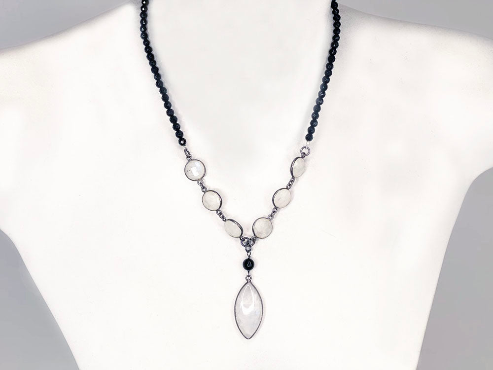 Stone Drop Necklace | Erica Zap Designs