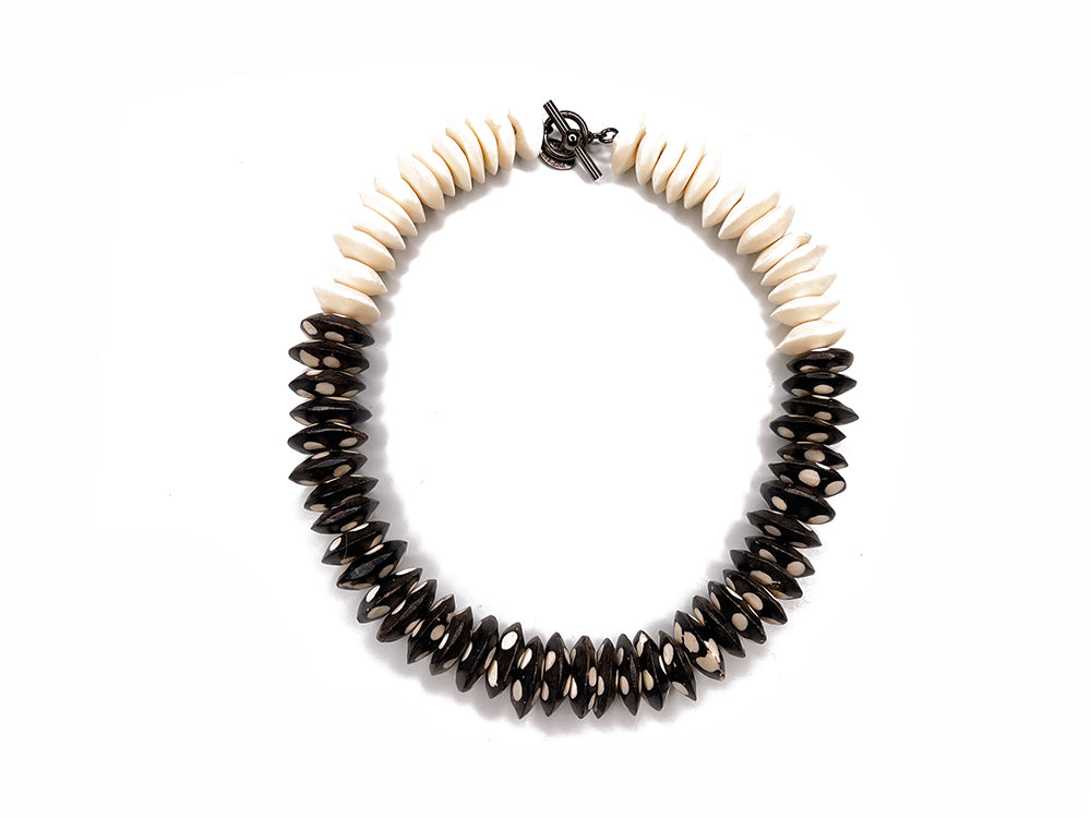 Dyed Bone Necklace | Erica Zap Designs