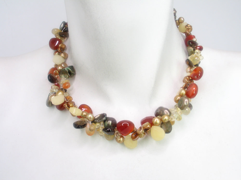 Carnelian Mix Necklace | Erica Zap Designs