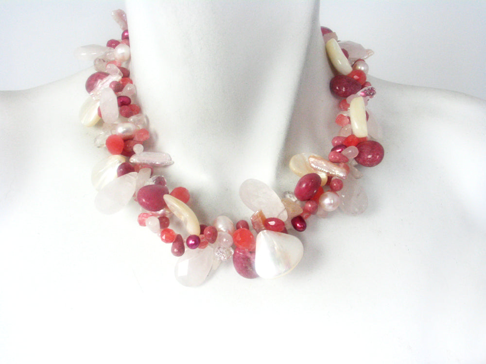 Rose Quartz  Necklace | Erica Zap Designs
