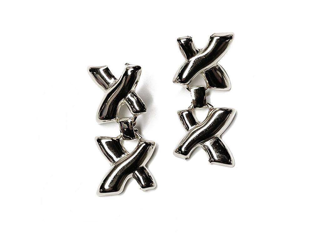 Double X Earrings | Erica Zap Designs