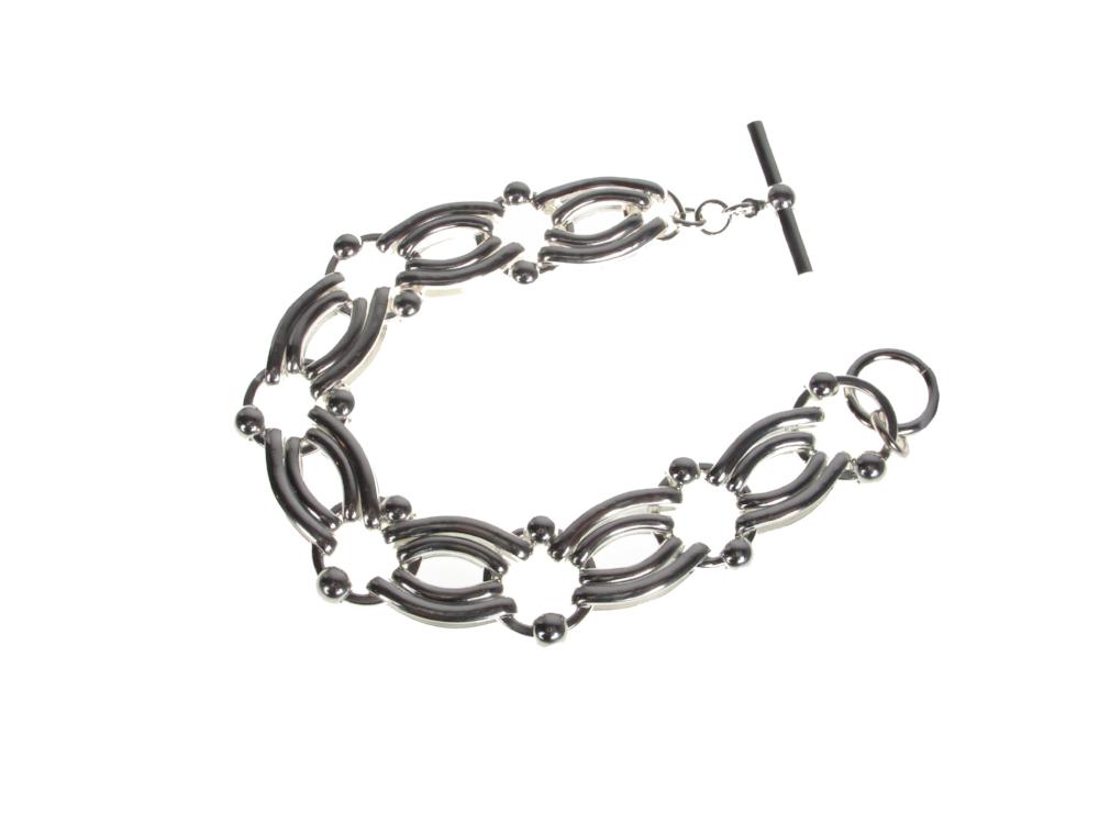 Oval Linked Metal Bracelet | Erica Zap Designs