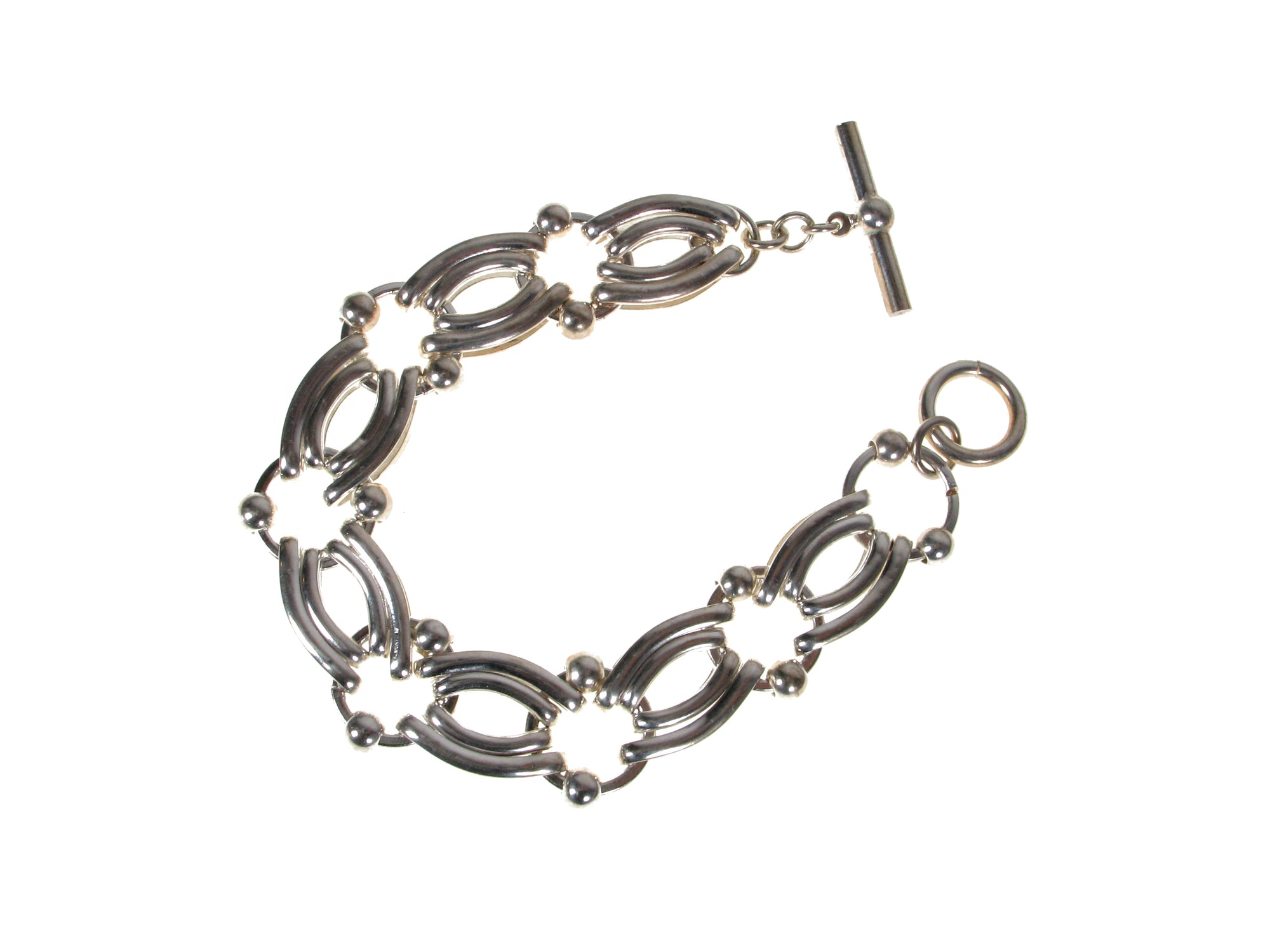 Oval Linked Metal Bracelet | Erica Zap Designs