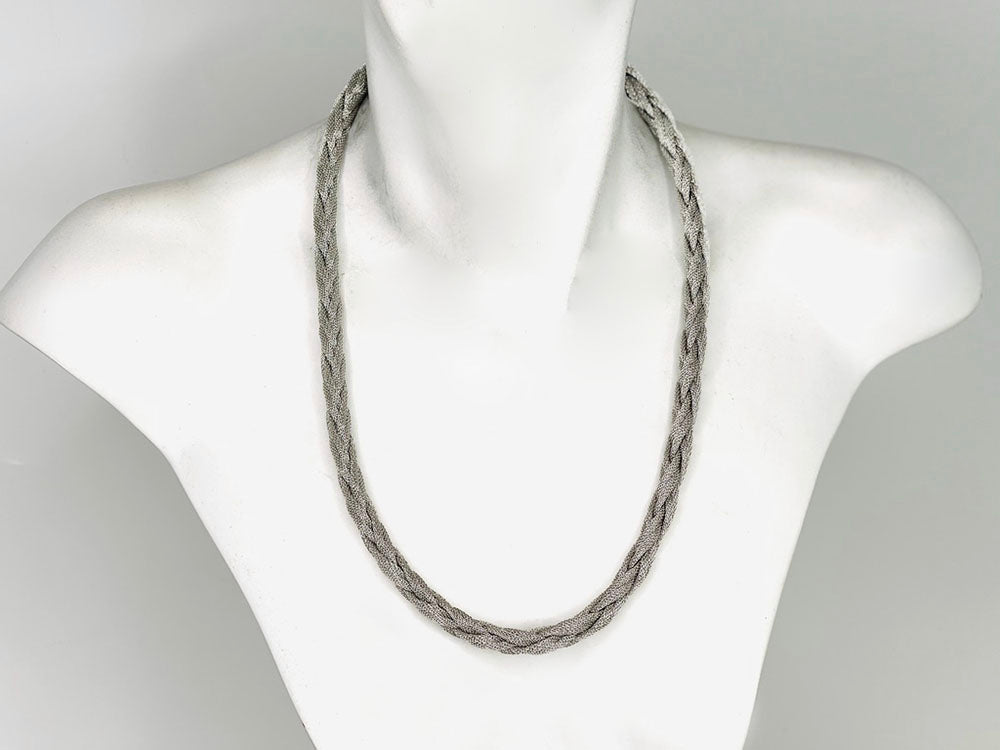 Braided Mesh Necklace | Erica Zap Designs