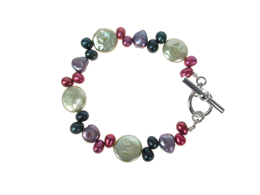 Multicolor Pearl Bracelet | Erica Zap Designs