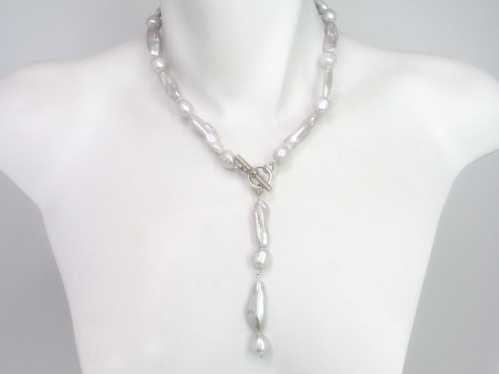 Pearl Drop Necklace | Erica Zap Designs
