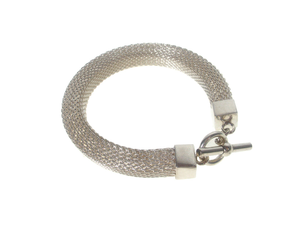 Sterling Square Mesh Bracelet | Erica Zap Designs