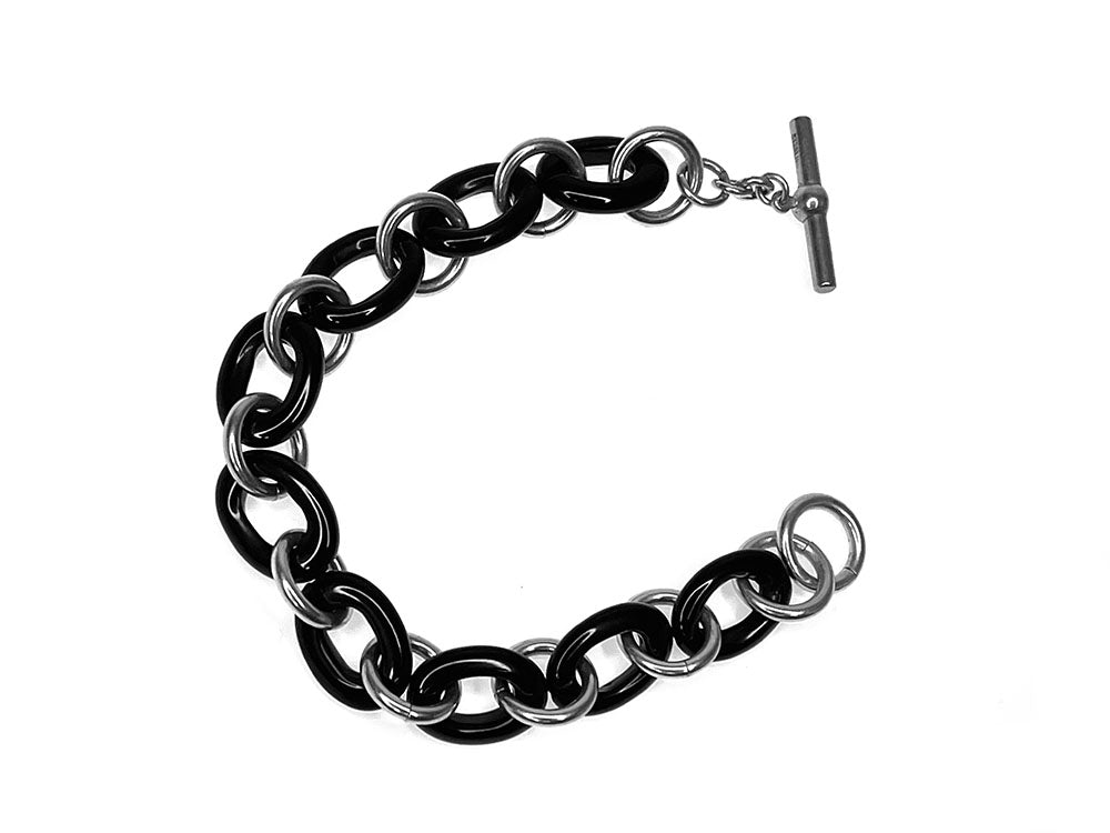 Onyx and Sterling Bracelet | Erica Zap Designs