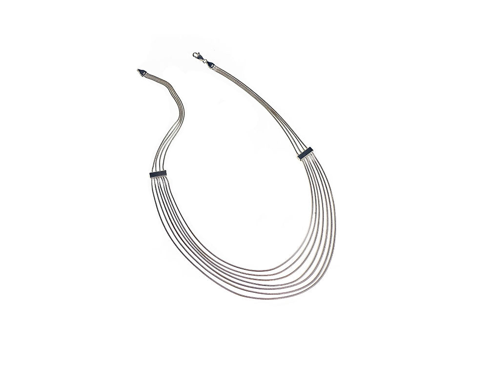 7 Strand Snake Chain Necklace | Erica Zap Designs