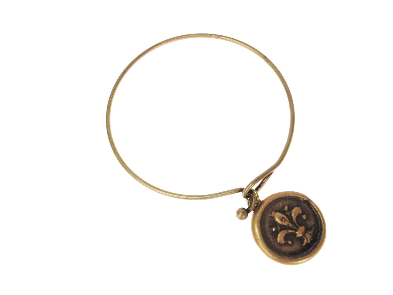 Fleur de Lis Charm Bracelet | Erica Zap Designs