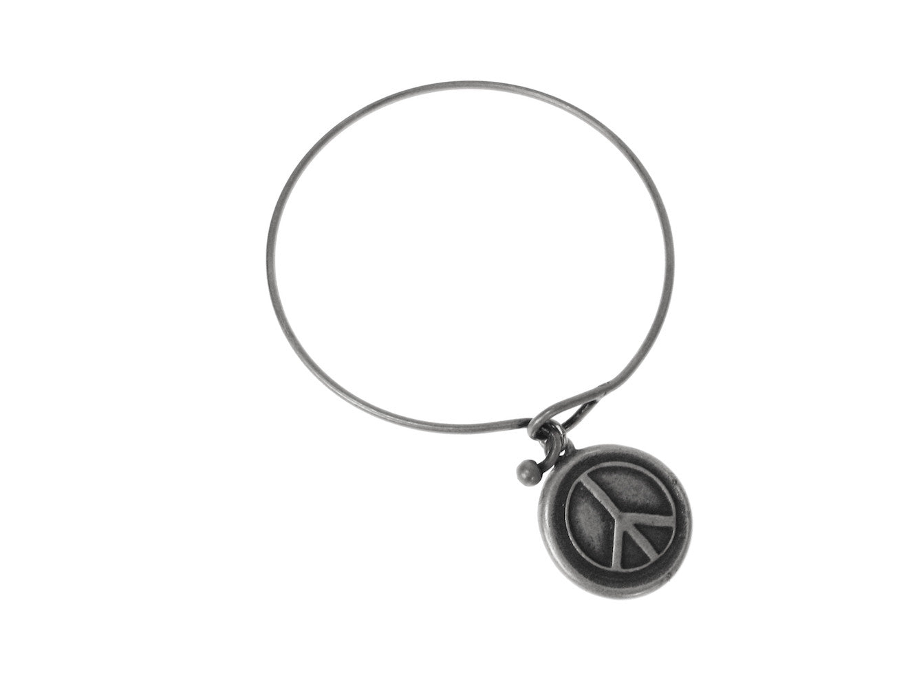 Peace Sign Charm Bracelet | Erica Zap Designs